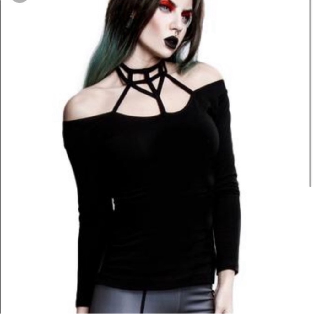 Rogue + Wolf Harness the Darkness Top